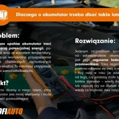 Regularne ładowanie prostownikiem to klucz do ochrony akumulatora latem. Zapobiega to jego samorozładowaniu i zapewnia sprawność zimą.
