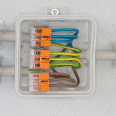 Wlz co to? Instalacja elektryczna złączkami WAGO 221.