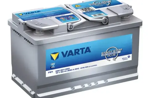 Akumulator samochodowy Varta AGM, 12V 80Ah 800A. Idealny do systemów Start-Stop.