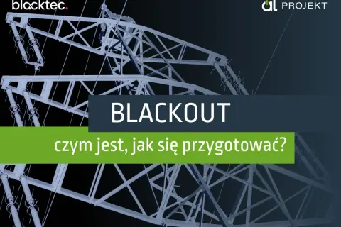 Co to blackout? Dowiedz się, czym jest i jak się przygotować na przerwę w dostawie prądu. Zdjęcie przedstawia linie energetyczne.