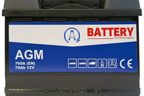 Akumulator AGM 70Ah 12V 760A (EN) od Battery Technologies. Dowiedz się, co to akumulator AGM.