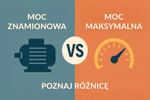Moc znamionowa silnika kontra moc maksymalna. Poznaj różnice między nimi, aby wybrać najlepsze rozwiązanie.