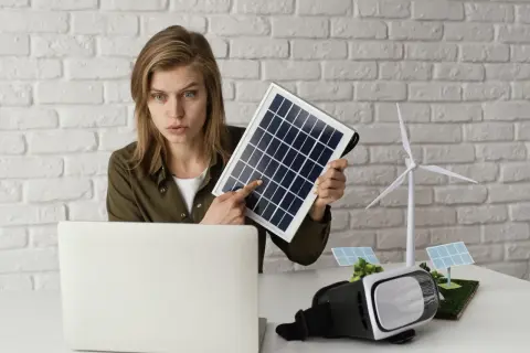 Jak platformy online zasilają swoje centra danych energią odnawialną: Słońce i wiatr w branży gamingowej