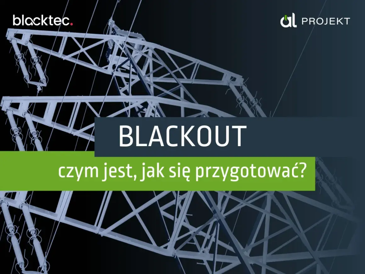 Co to blackout? Dowiedz się, czym jest i jak się przygotować na przerwę w dostawie prądu. Zdjęcie przedstawia linie energetyczne.