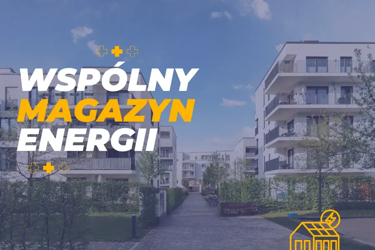 Wspólny magazyn energii w nowoczesnym osiedlu. Grant OZE wspiera zielone inwestycje.