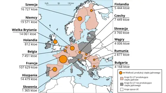 Elektrownie jądrowe w Europie - Mapa, fakty i co dla Polski