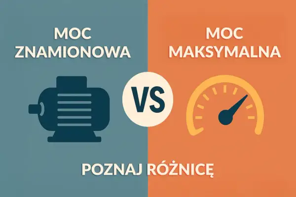 Moc znamionowa silnika kontra moc maksymalna. Poznaj różnice między nimi, aby wybrać najlepsze rozwiązanie.